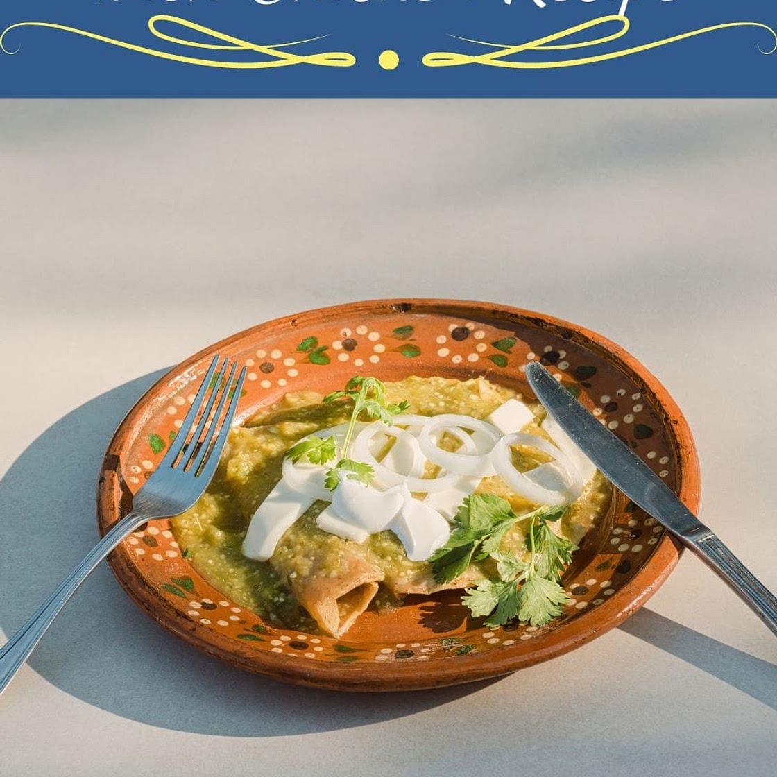 Green Enchiladas with Chicken Recipe