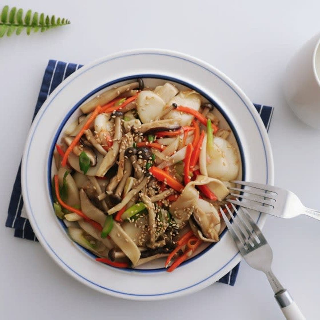 간장떡볶이 레시피 떡국떡떡볶이 버섯떡볶이 떡국떡요리 아이들간식