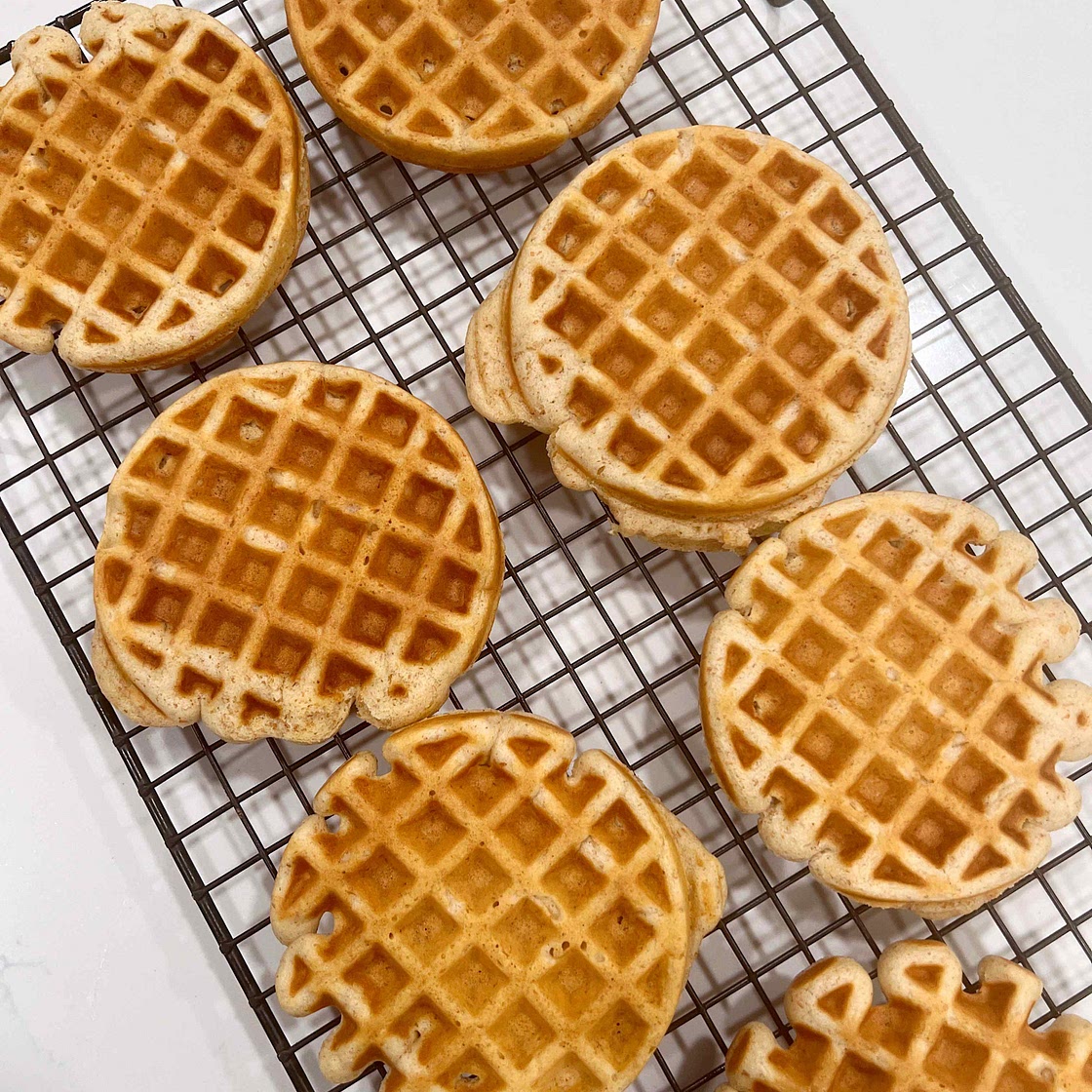 Sourdough Waffles 
