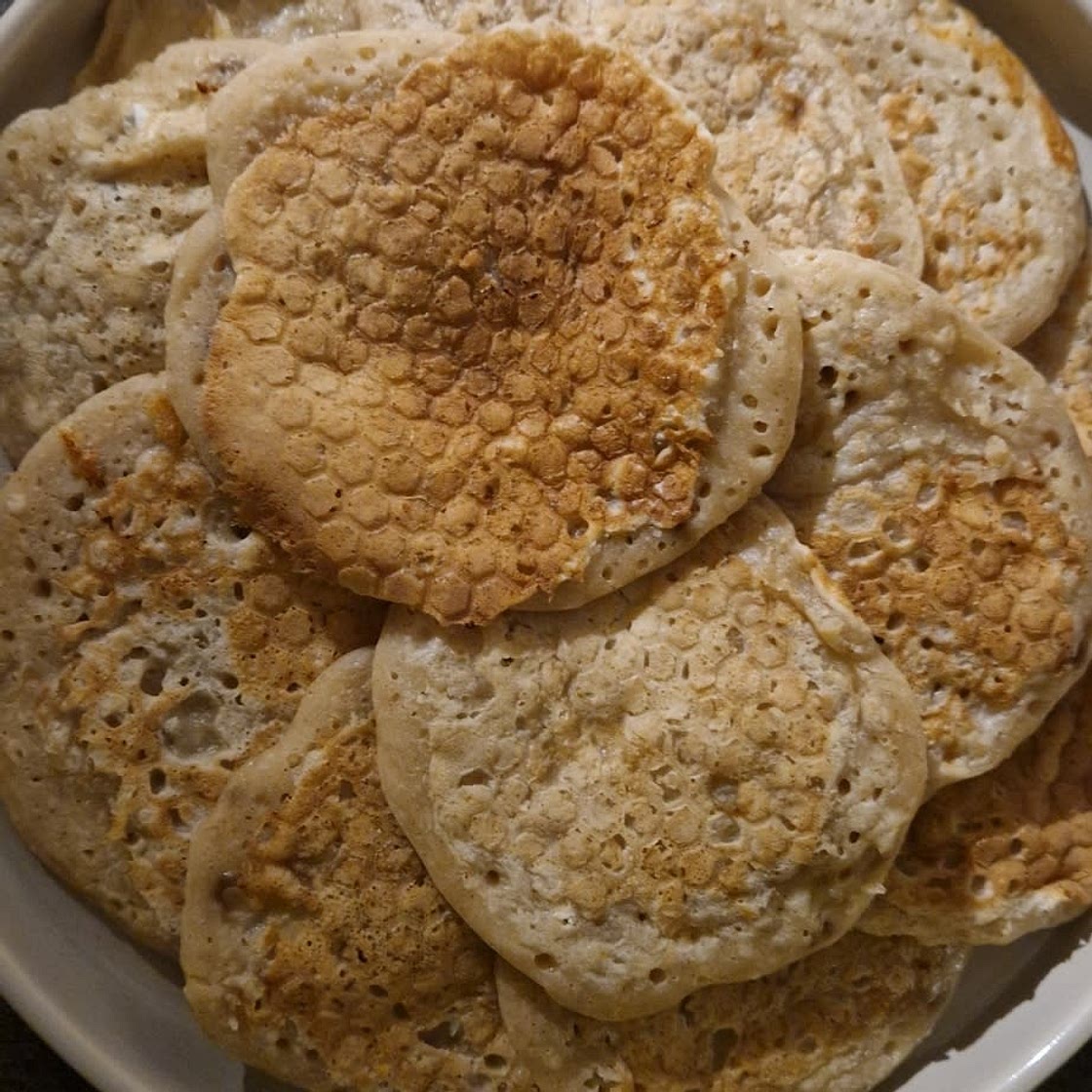 Pancakes végan a la banane