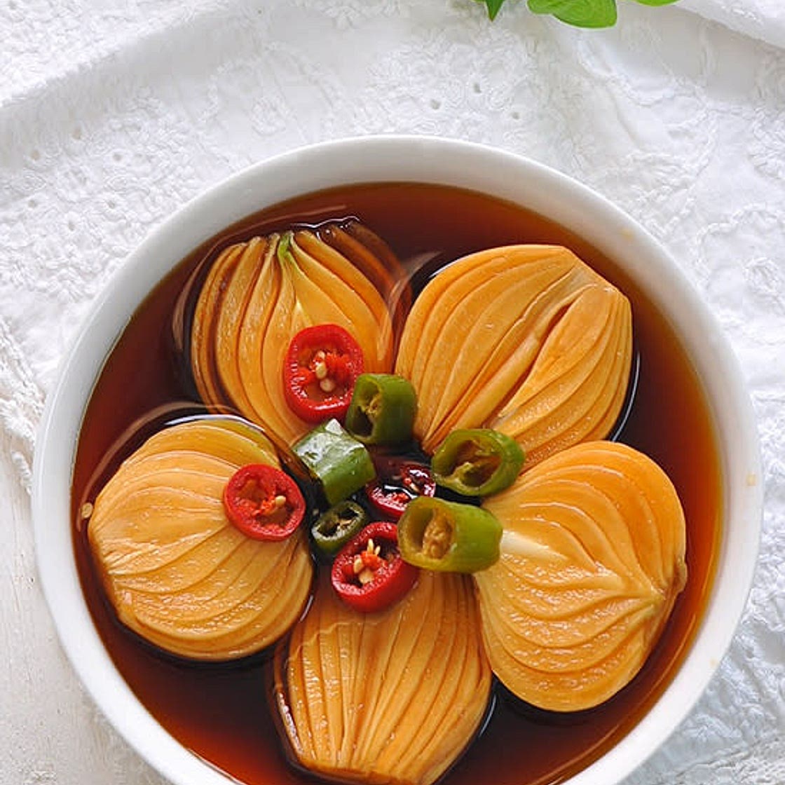 통양파장아찌