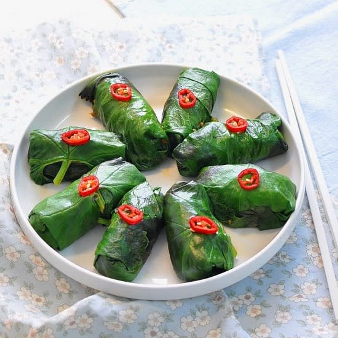 곰취쌈밥