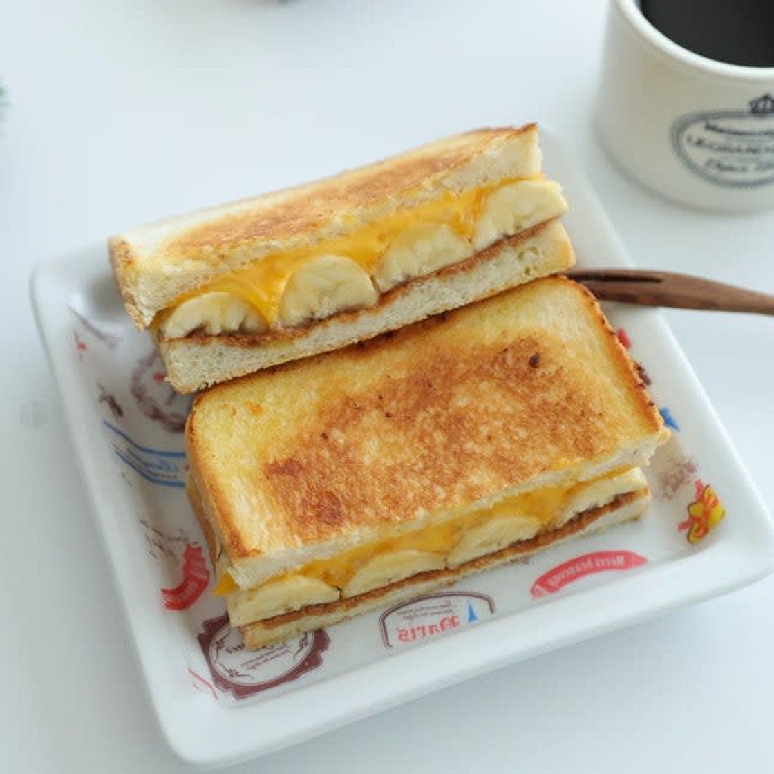 땅콩버터 바나나토스트 만드는법 땅콩버터요리 브런치메뉴 만들기