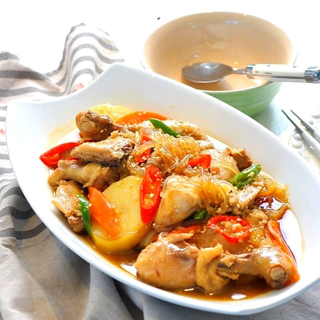 간장 찜닭