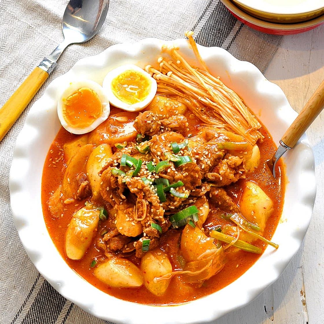 차돌박이떡볶이