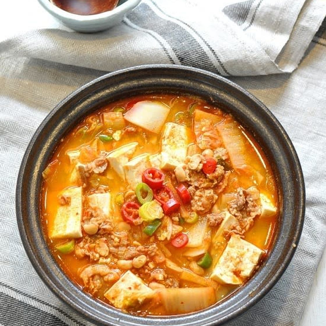 청국장찌개