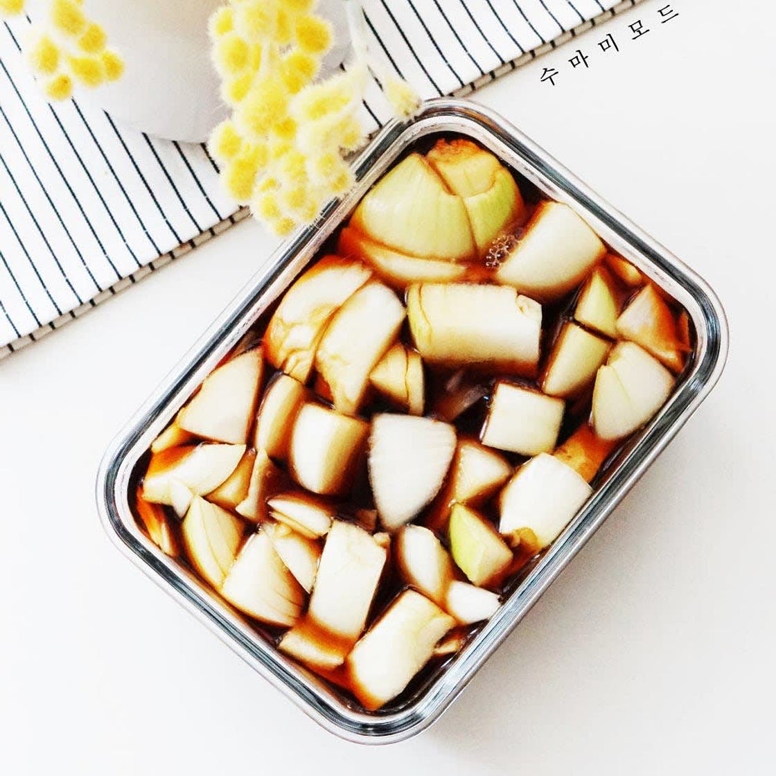 양파장아찌 레시피