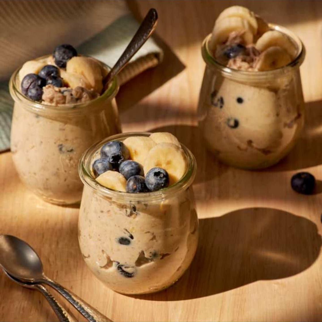 Peanut butter overnight oats