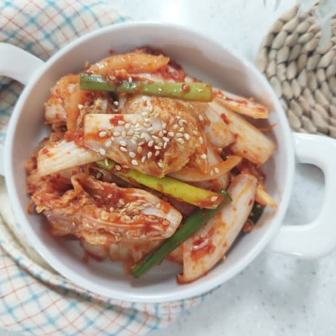 알배기배추 겉절이 만드는법 간단 겉절이 양념