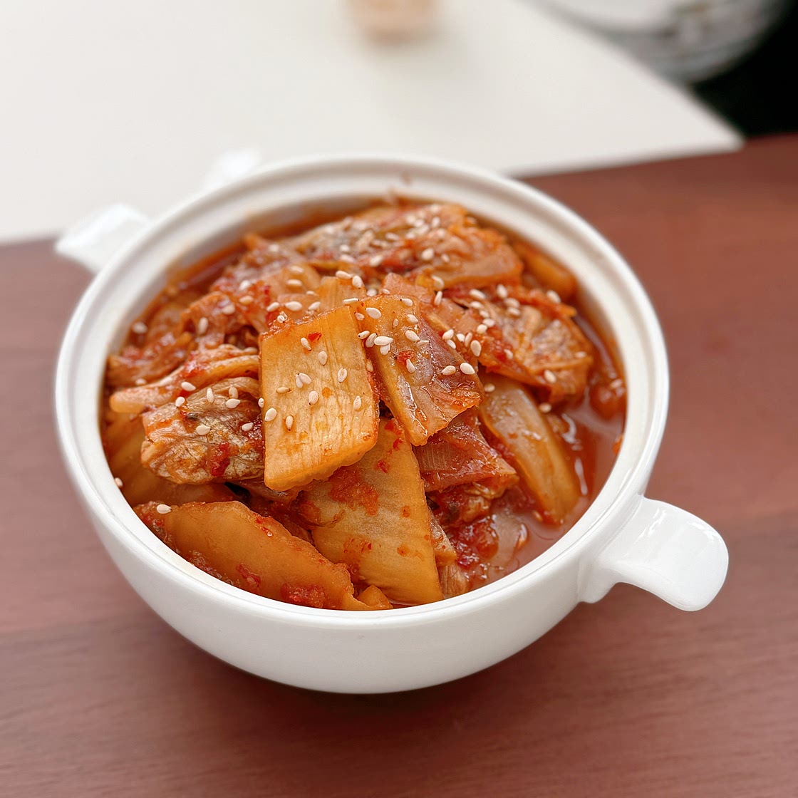 묵은지 김치볶음 만들기 신 김치볶음 레시피 도시락반찬 메뉴