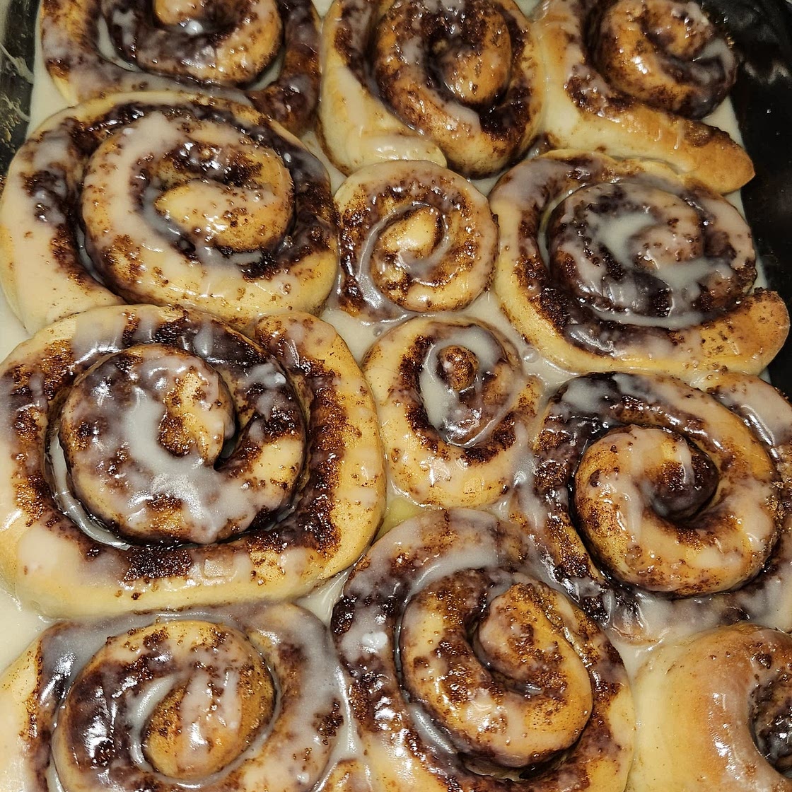 The perfect cinnamon bun