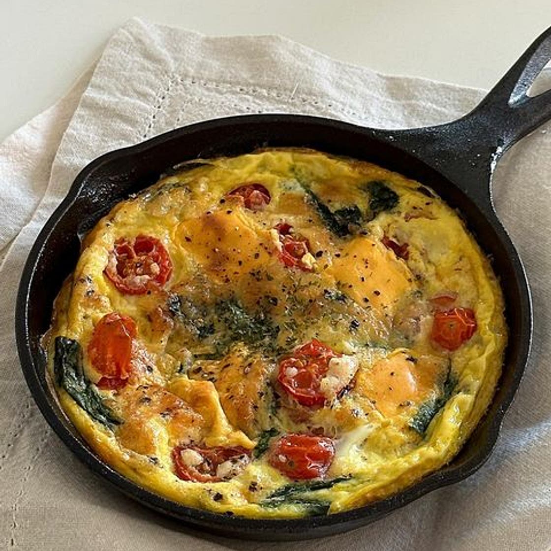 시금치 프리타타 🥚🥬🍅