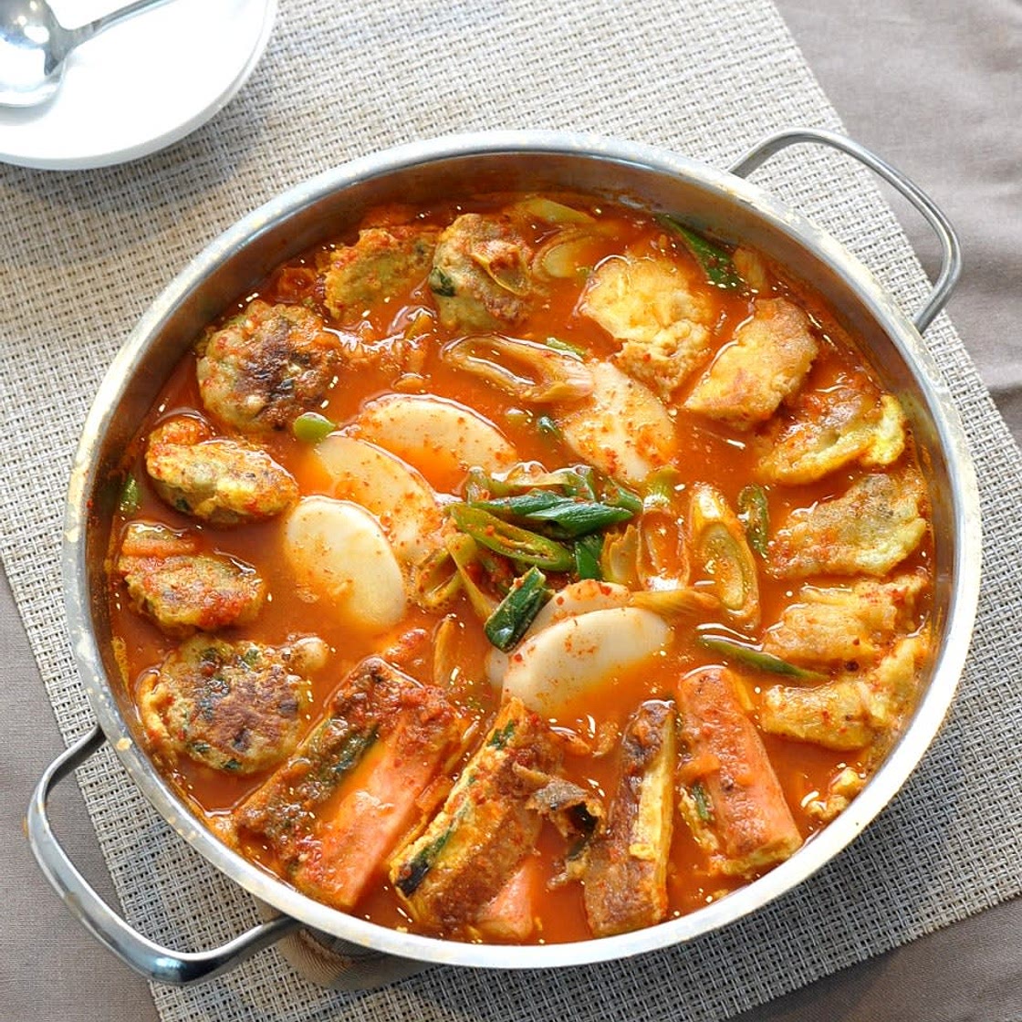 모듬전 찌개
