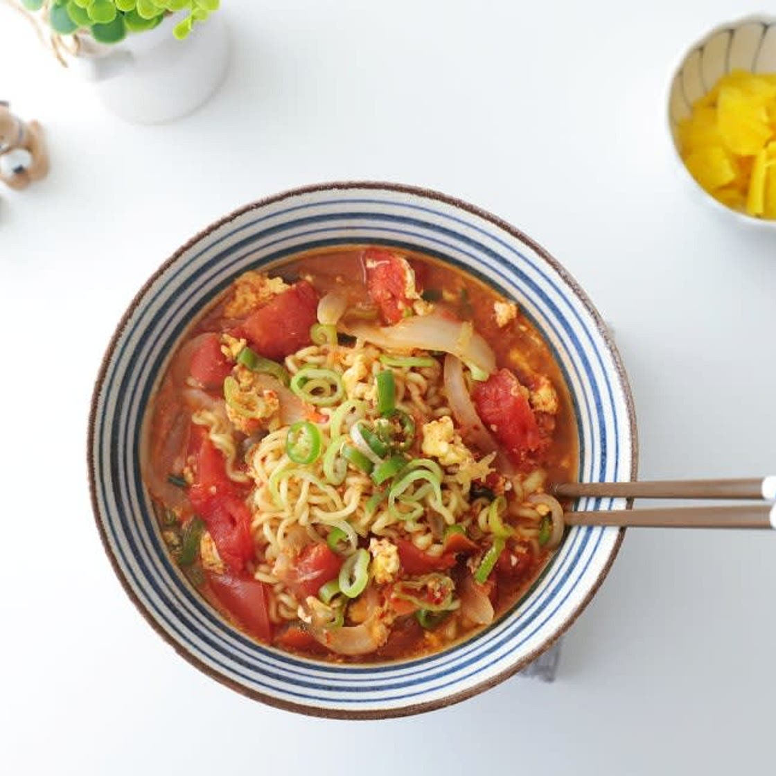 토마토라면 백종원 해장라면 레시피 토마토요리