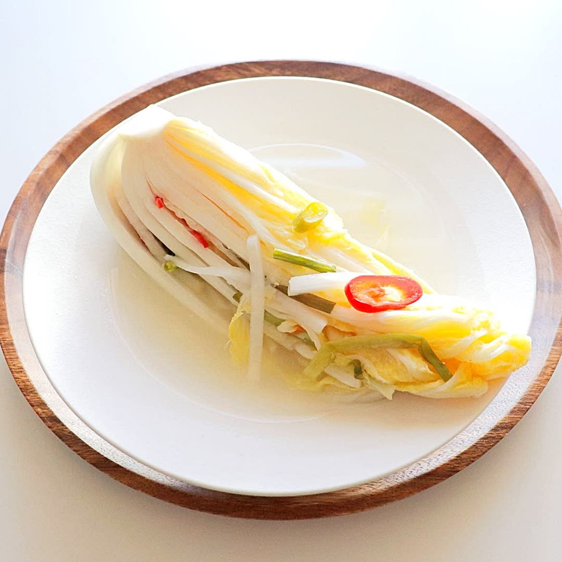 백종원 백김치 담그는 방법