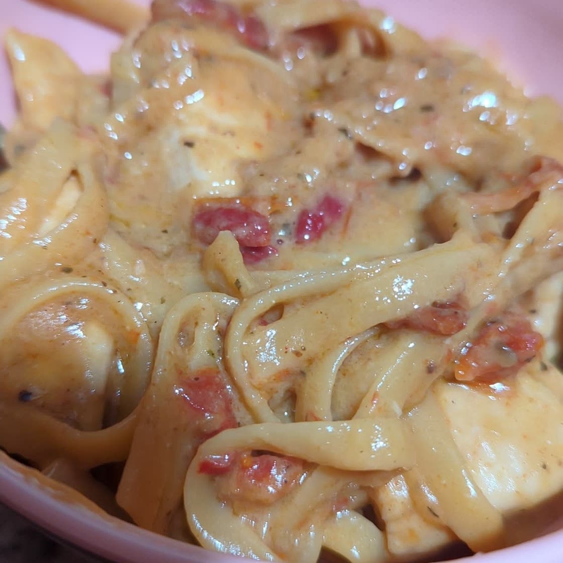 One Pot Creamy Sun Dried Tomato Pasta