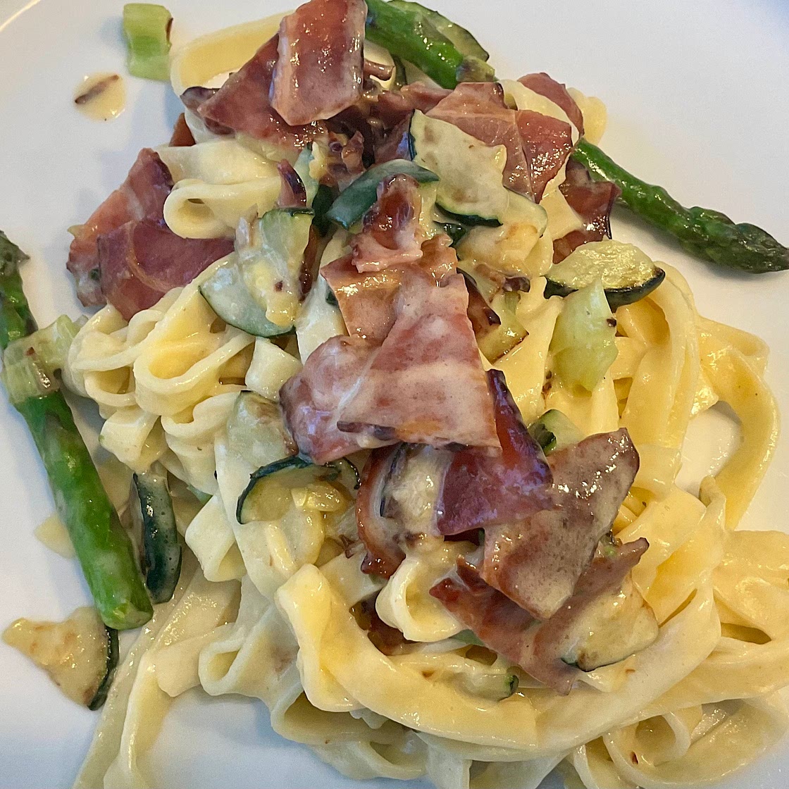 BenKat’s Summery Pasta Carbonara