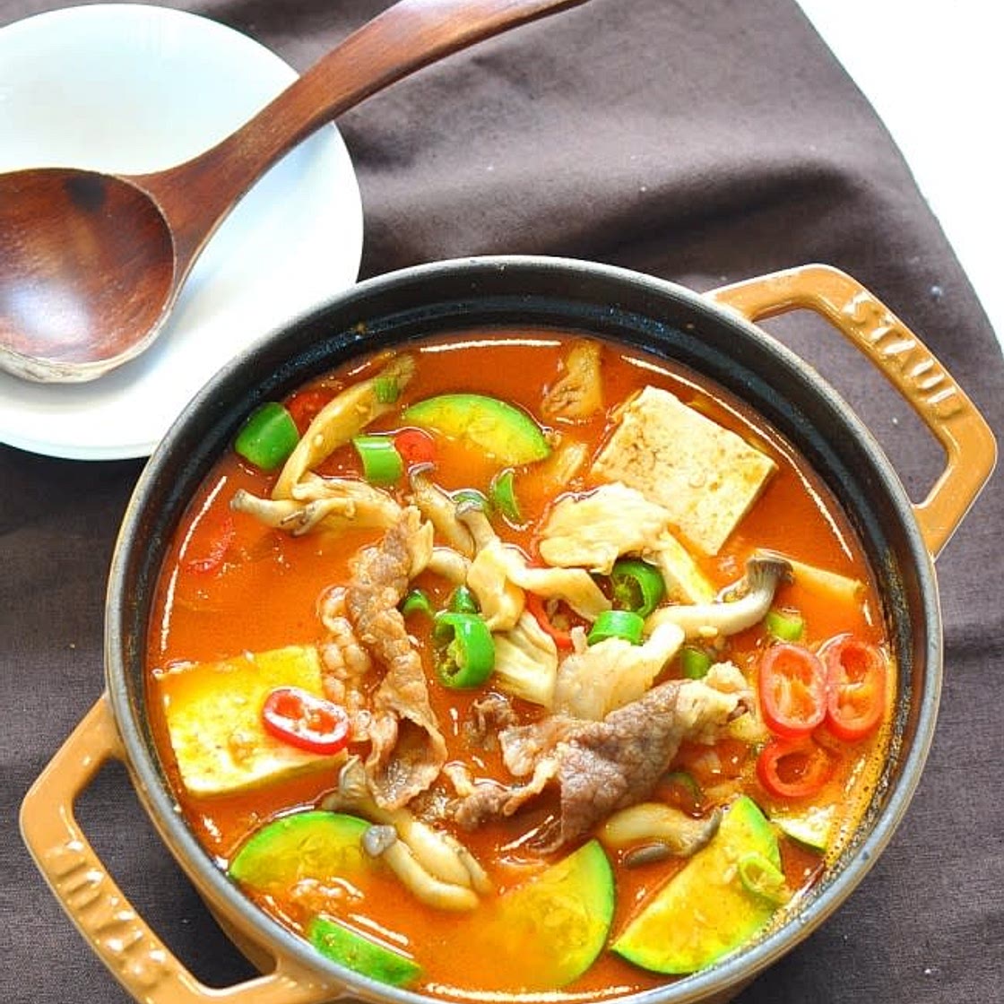 차돌된장찌개