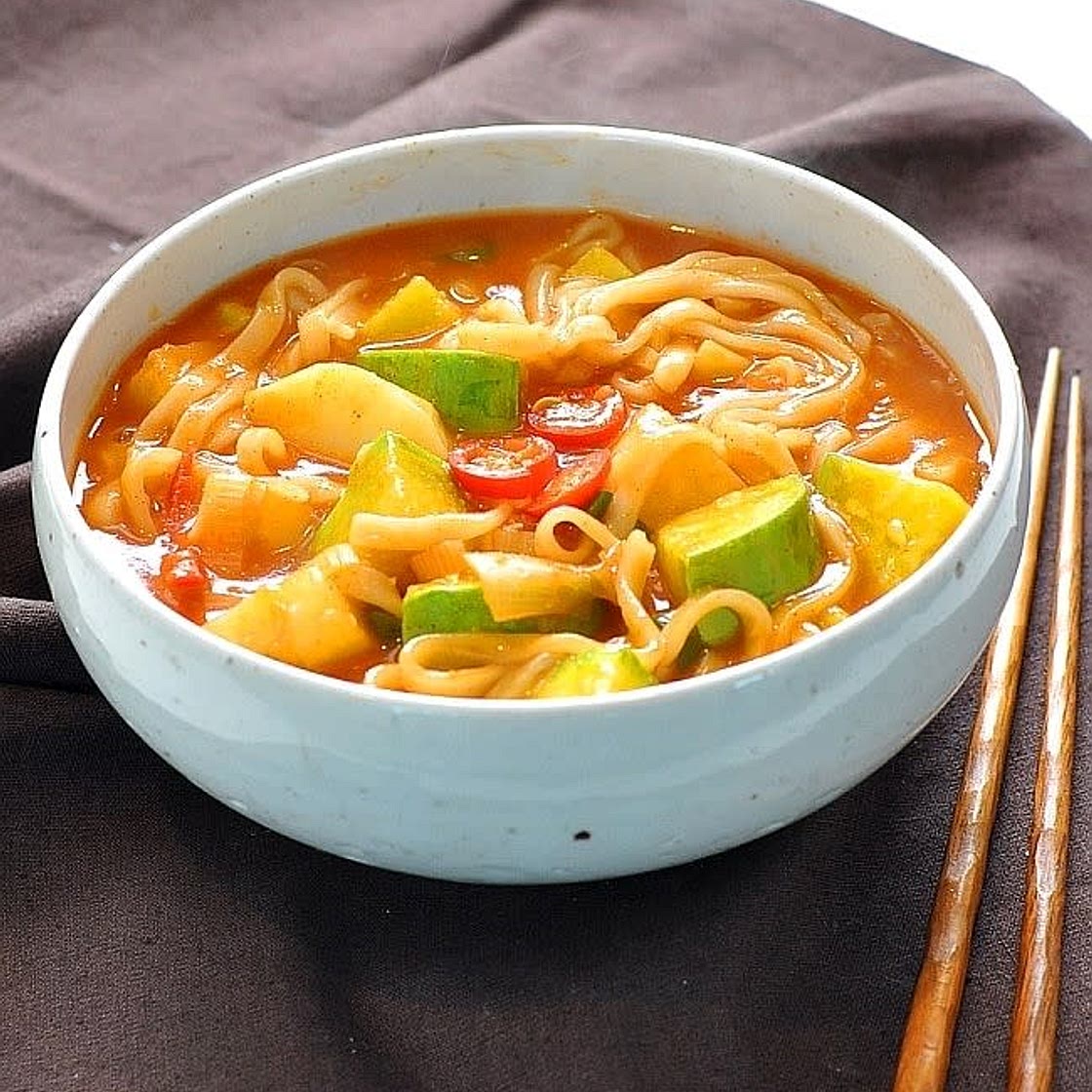 장칼국수