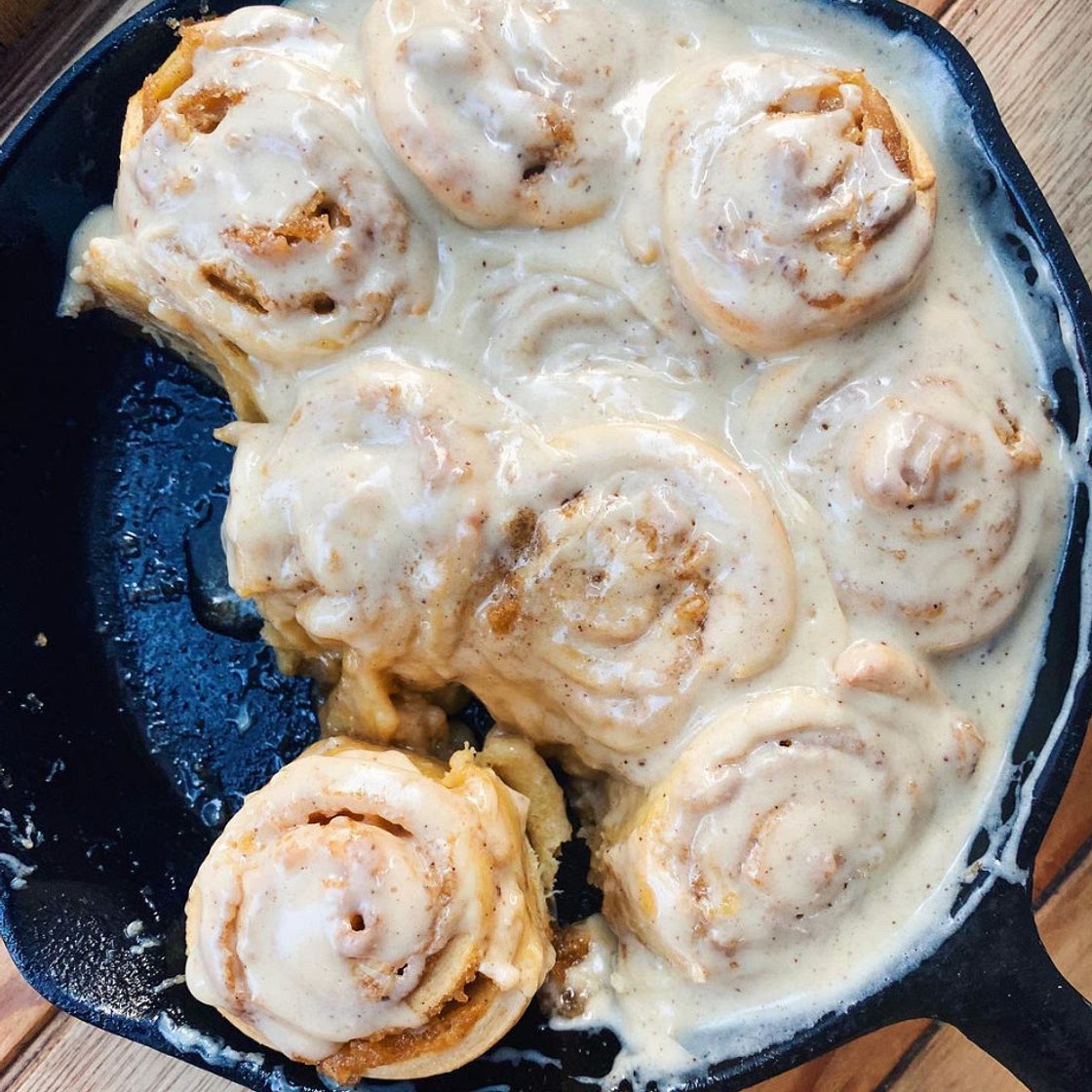 Yeast-Free Sticky Brown Butter (Cinnamon) Rolls