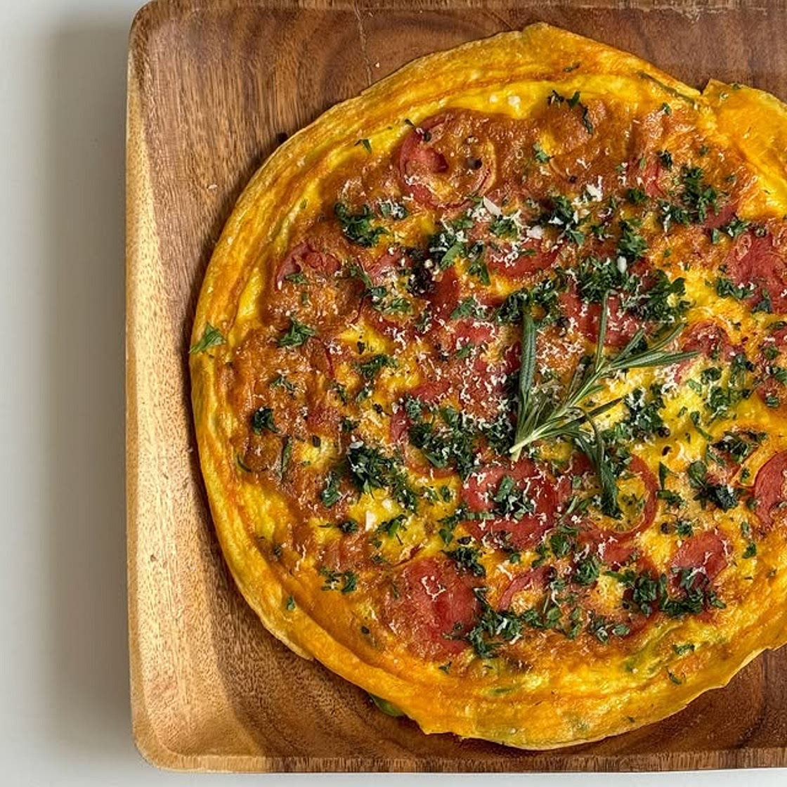 🍕페퍼로니 계란전