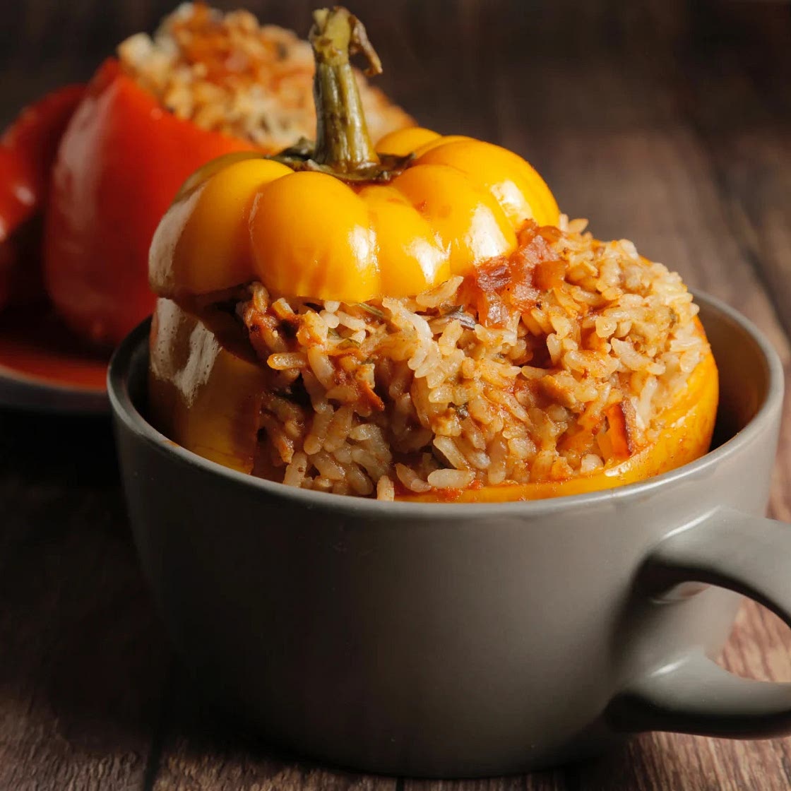 Israeli Stuffed Peppers