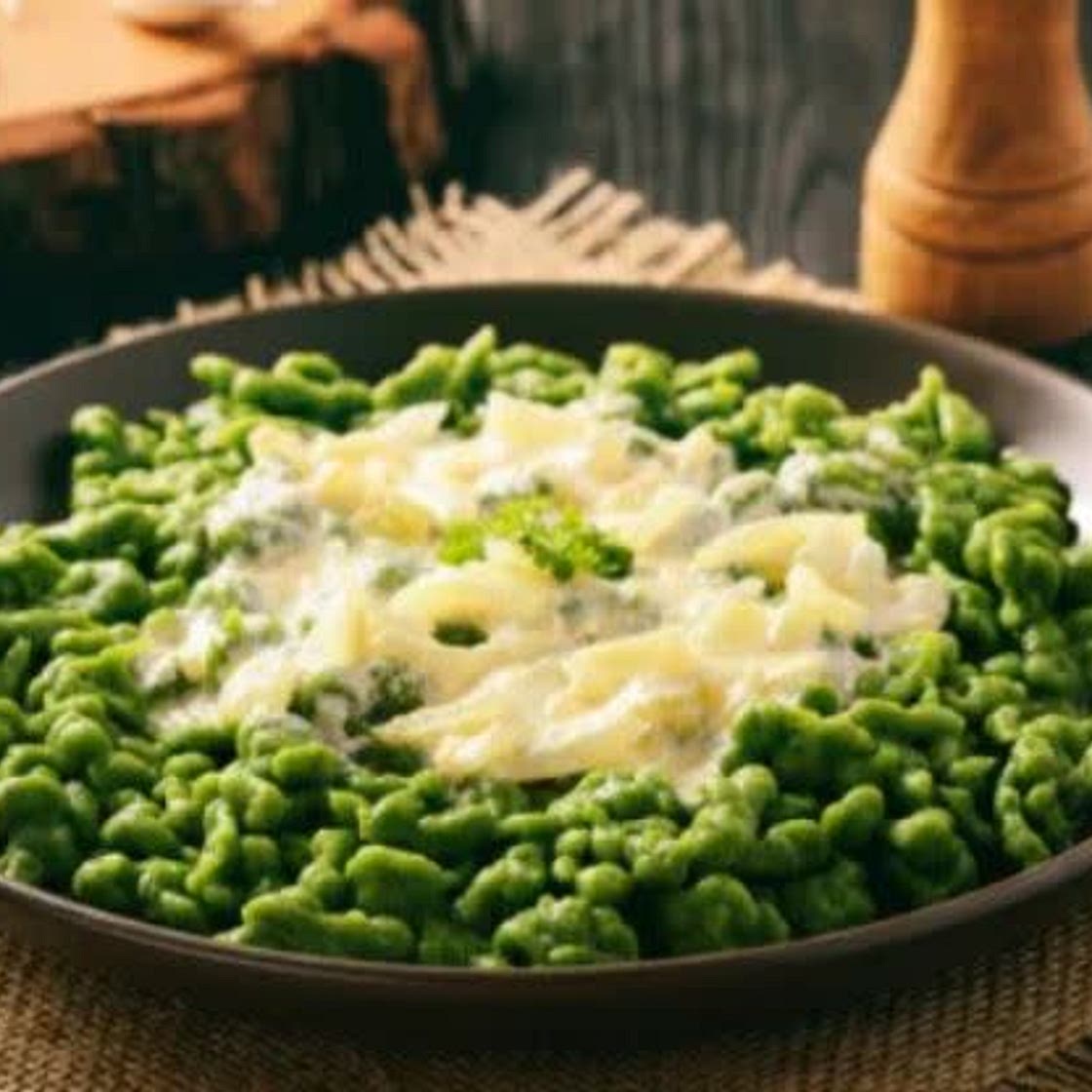 Spinatspätzle