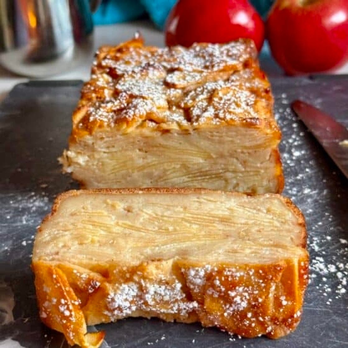 invisible apple cake