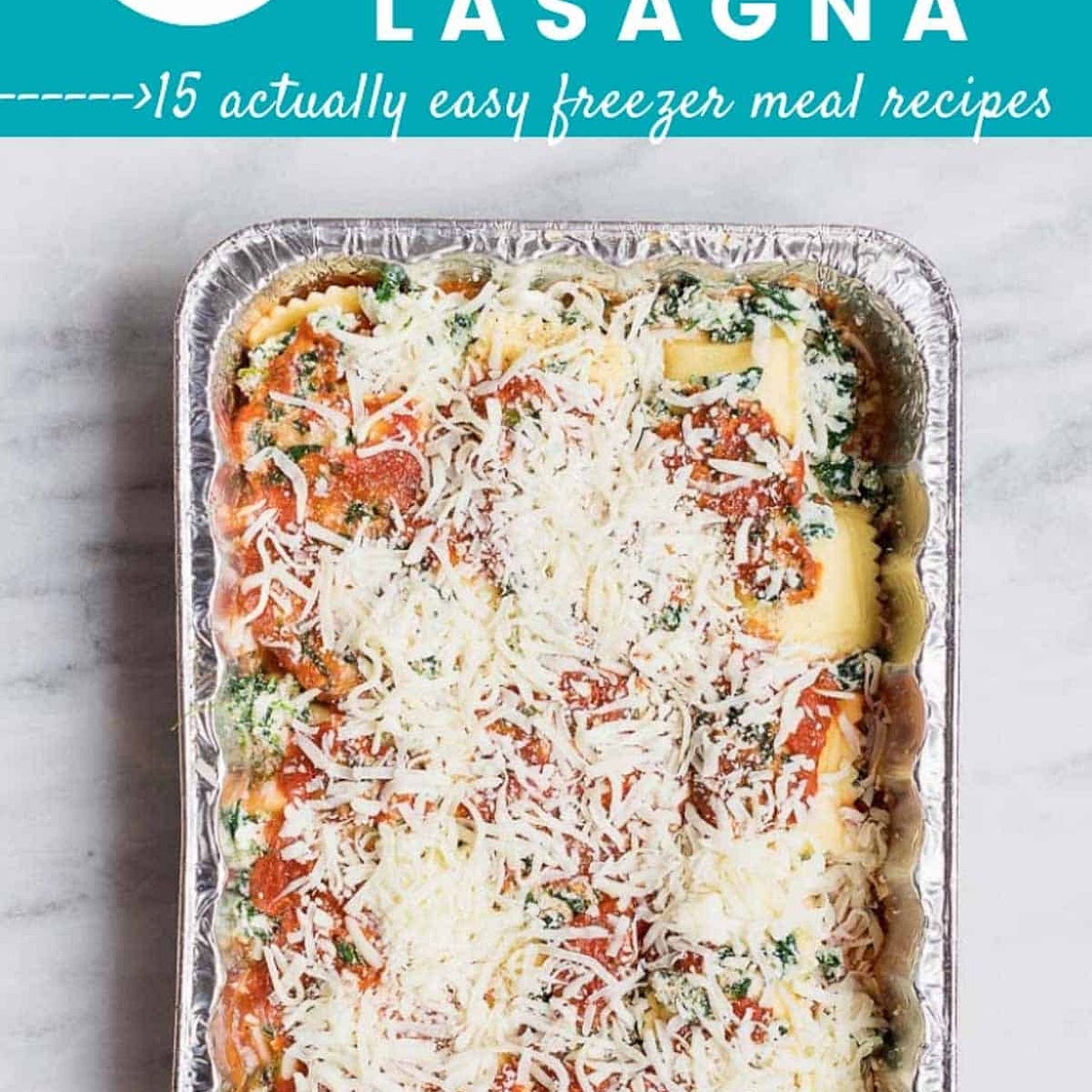 EASY RAVIOLI LASAGNA