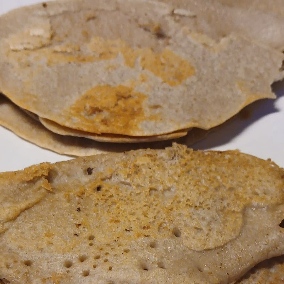 Low FODMAP buckwheat pancakes