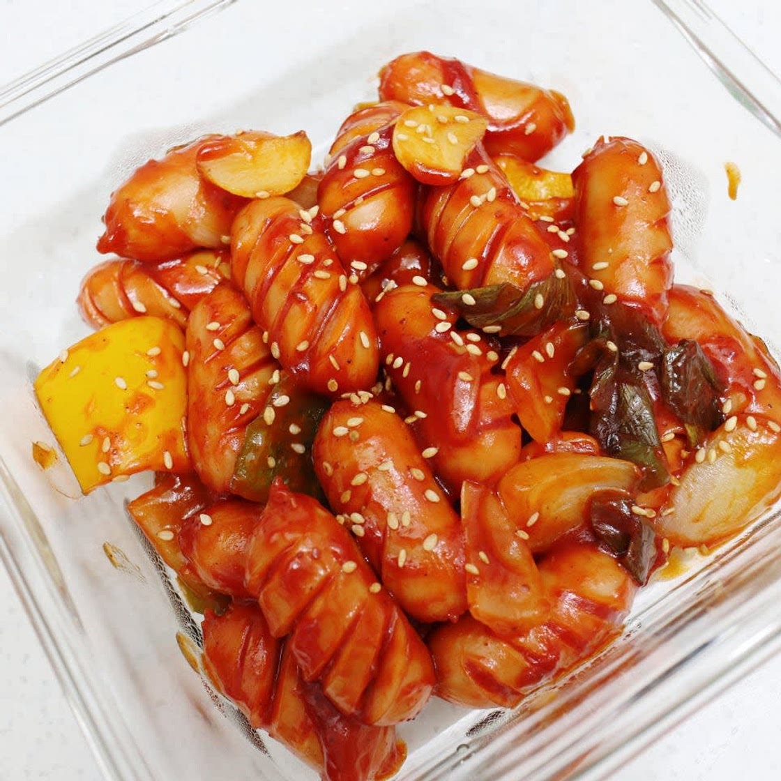 소시지 야채볶음 만들기