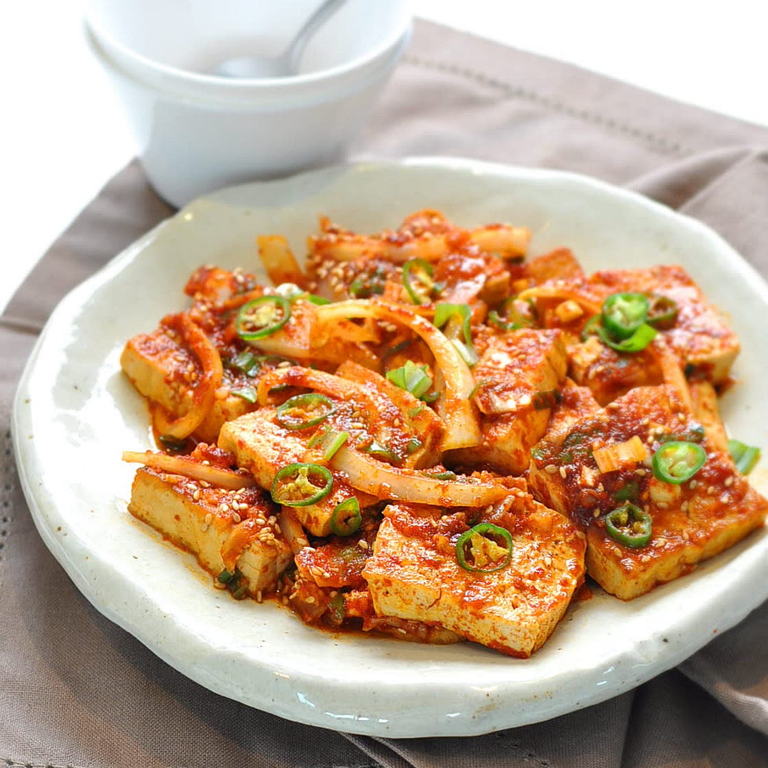 두부조림