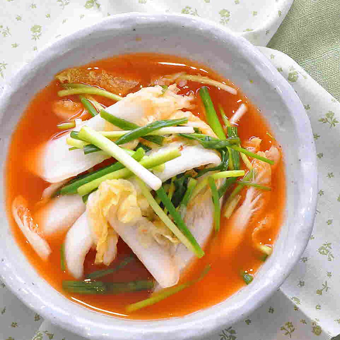 배추물김치