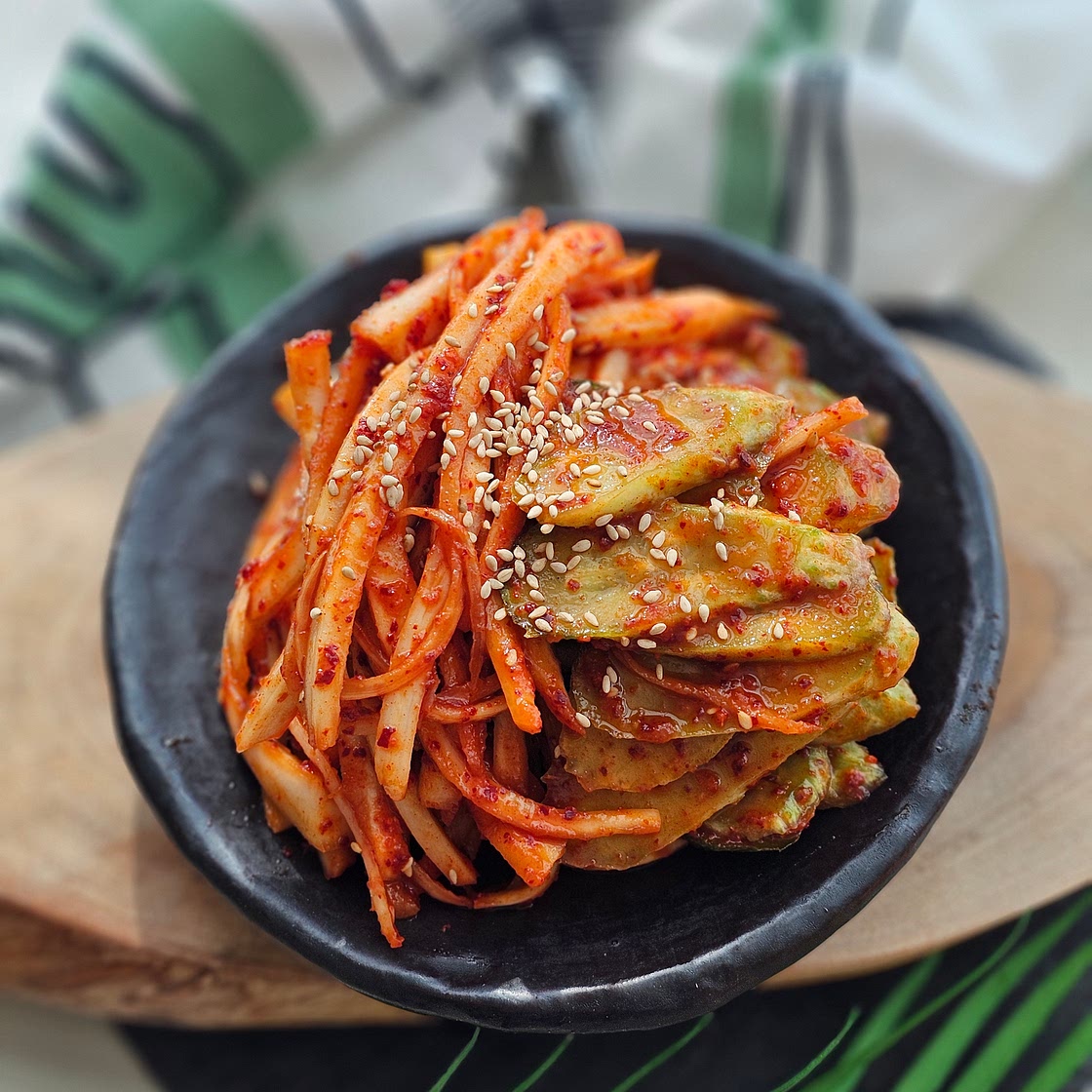 오이 도라지무침 만드는 법 도라지초무침 도라지나물 무침 레시피