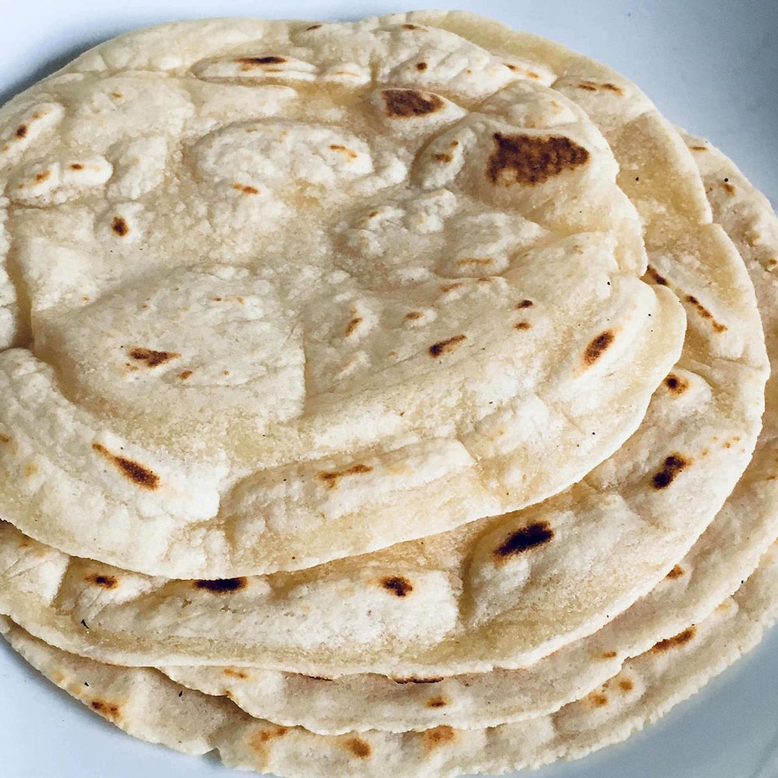 Soft Cassava Flour Tortillas