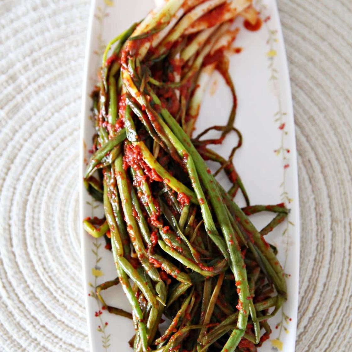 간단 파김치 담그는법 쪽파김치 양념 레시피