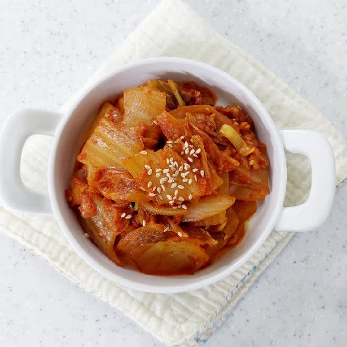 볶음김치 만드는법 들기름 김치볶음 도시락 반찬