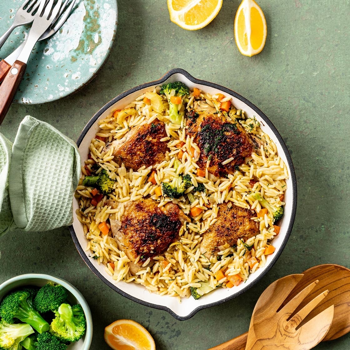 Chicken orzo