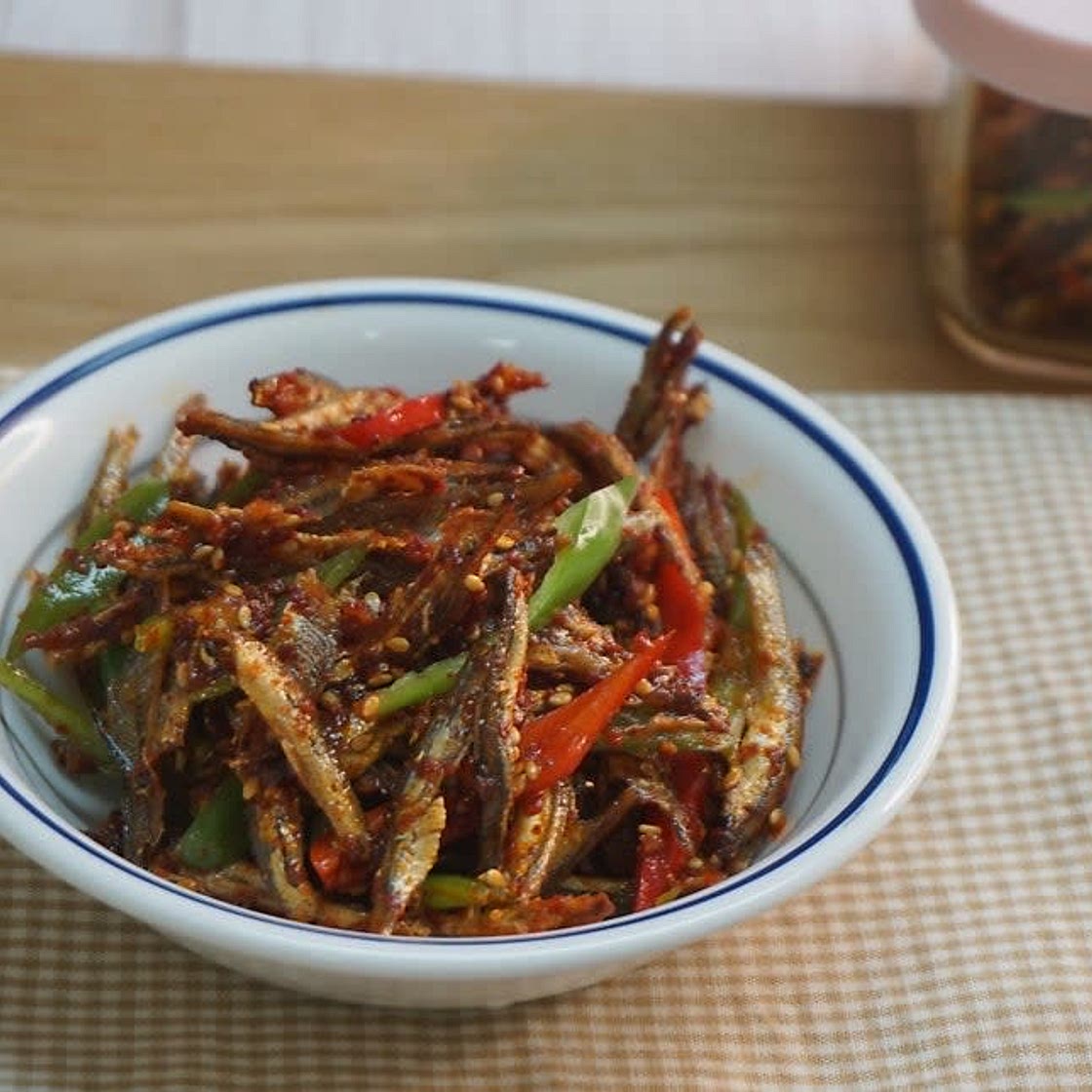 뼈 칼슘 튼튼 멸치무침