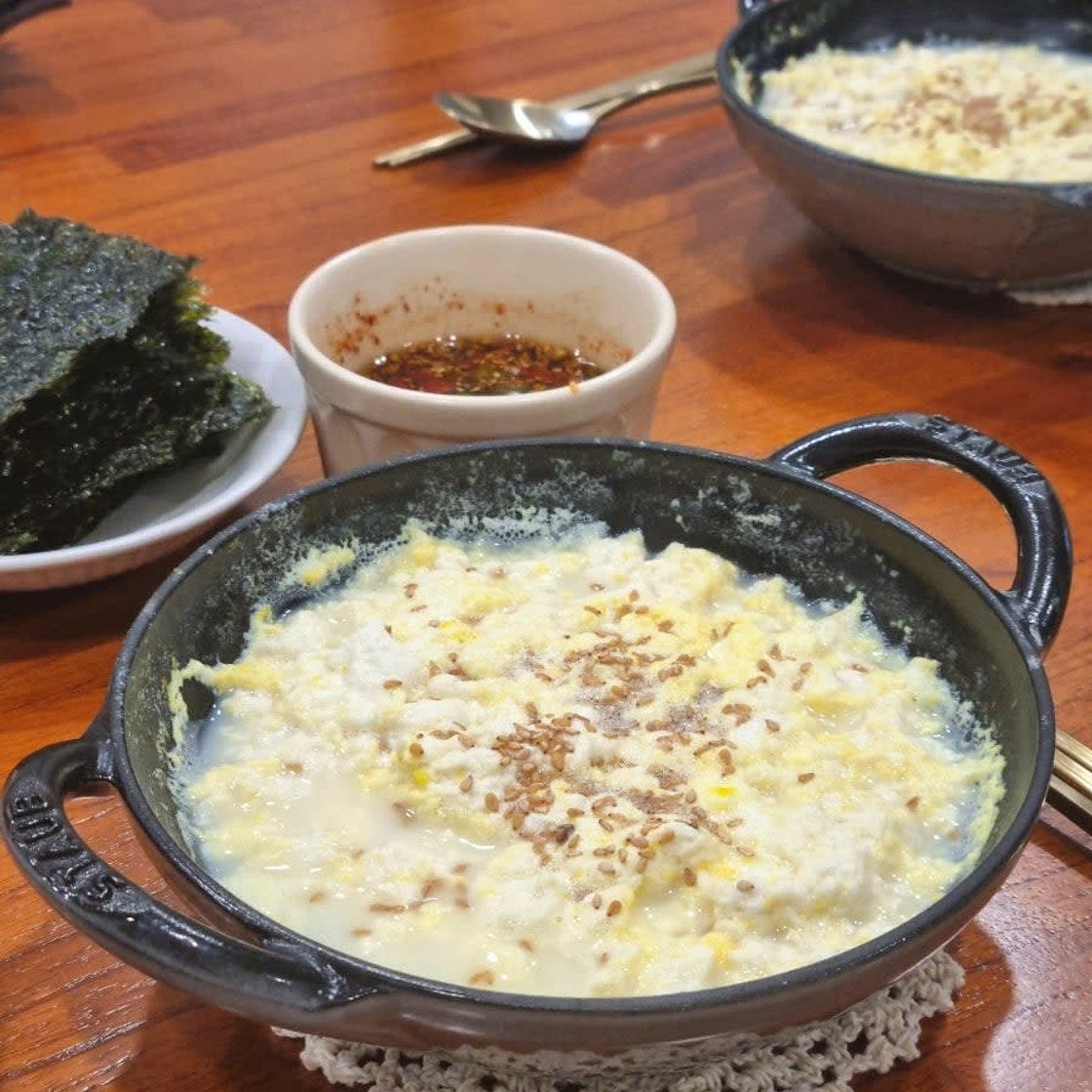 순두부계란국 레시피 강릉초당순두부로 간단한 아침메뉴 만들기 :: 순두부 요리