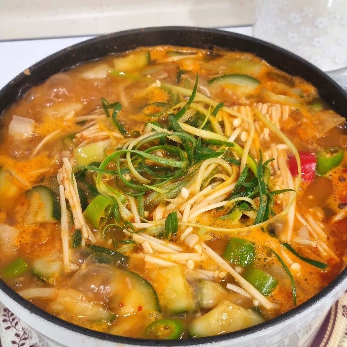 돼지고기 청국장맛있게끓이는방법 다담청국장 레시피