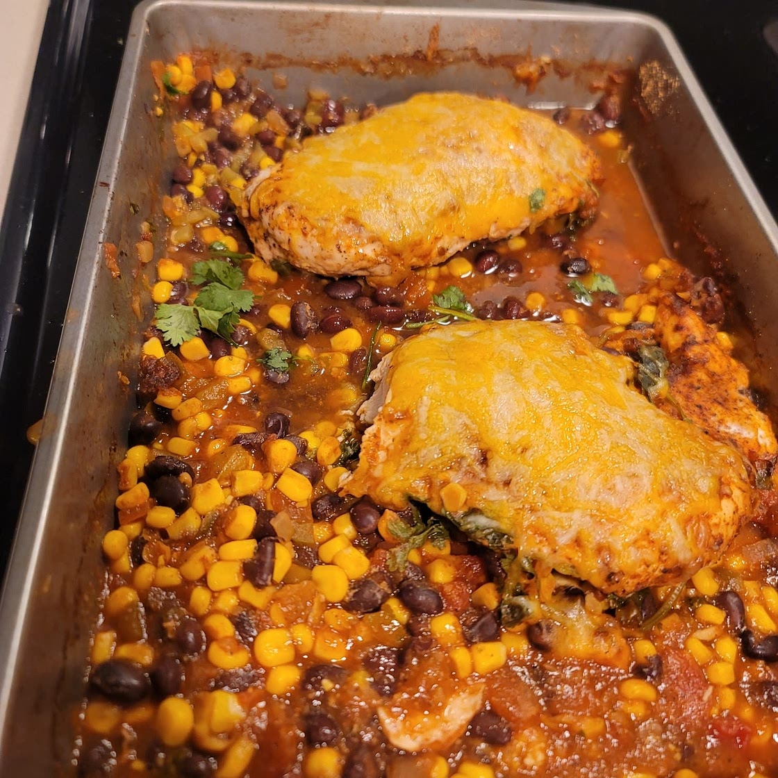 Santa Fe Baked Chicken Recipe