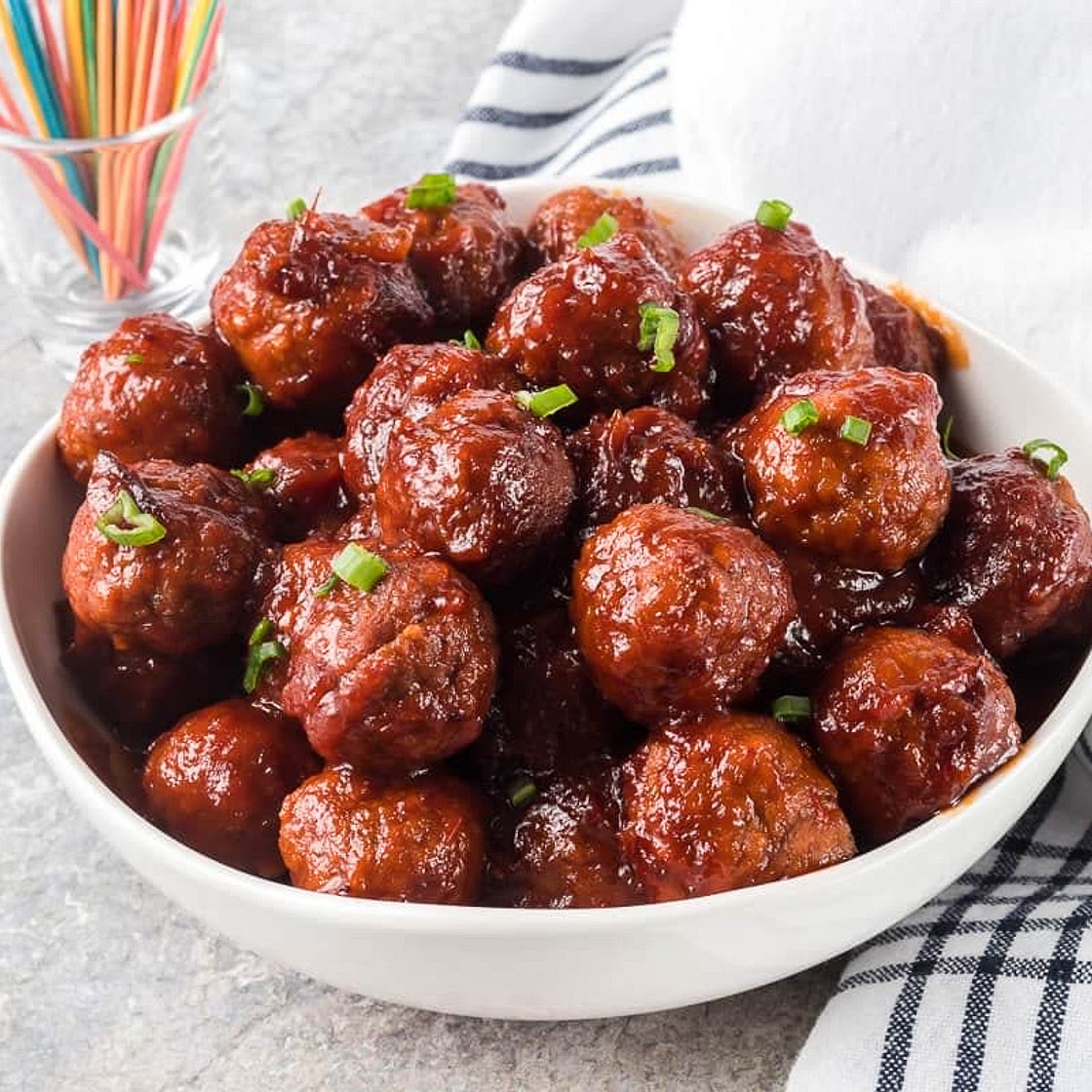 Cranberry meatballs