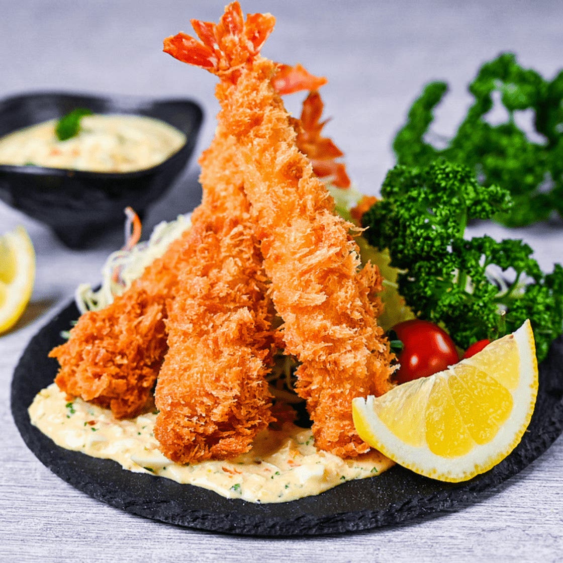 Ebi Fry (Japanese Fried Shrimp with Homemade Tartar Sauce)