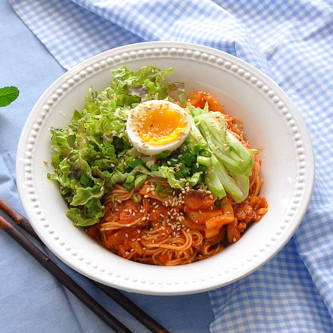 김치비빔국수