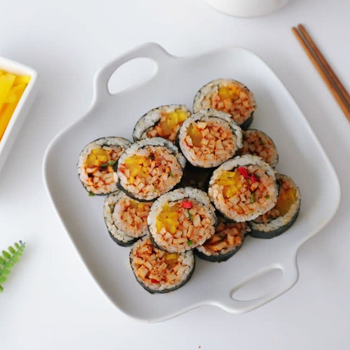 매운어묵김밥 매콤어묵볶음으로 매콤어묵김밥 맛있게~