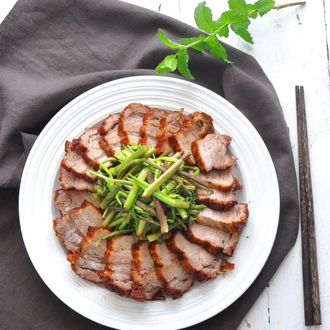 미나리 삼겹살