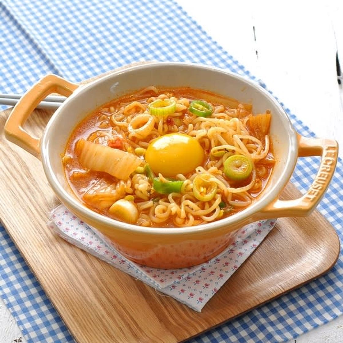 김치콩나물라면