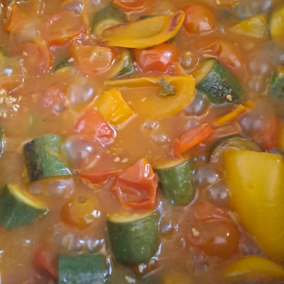 Quick ratatouille