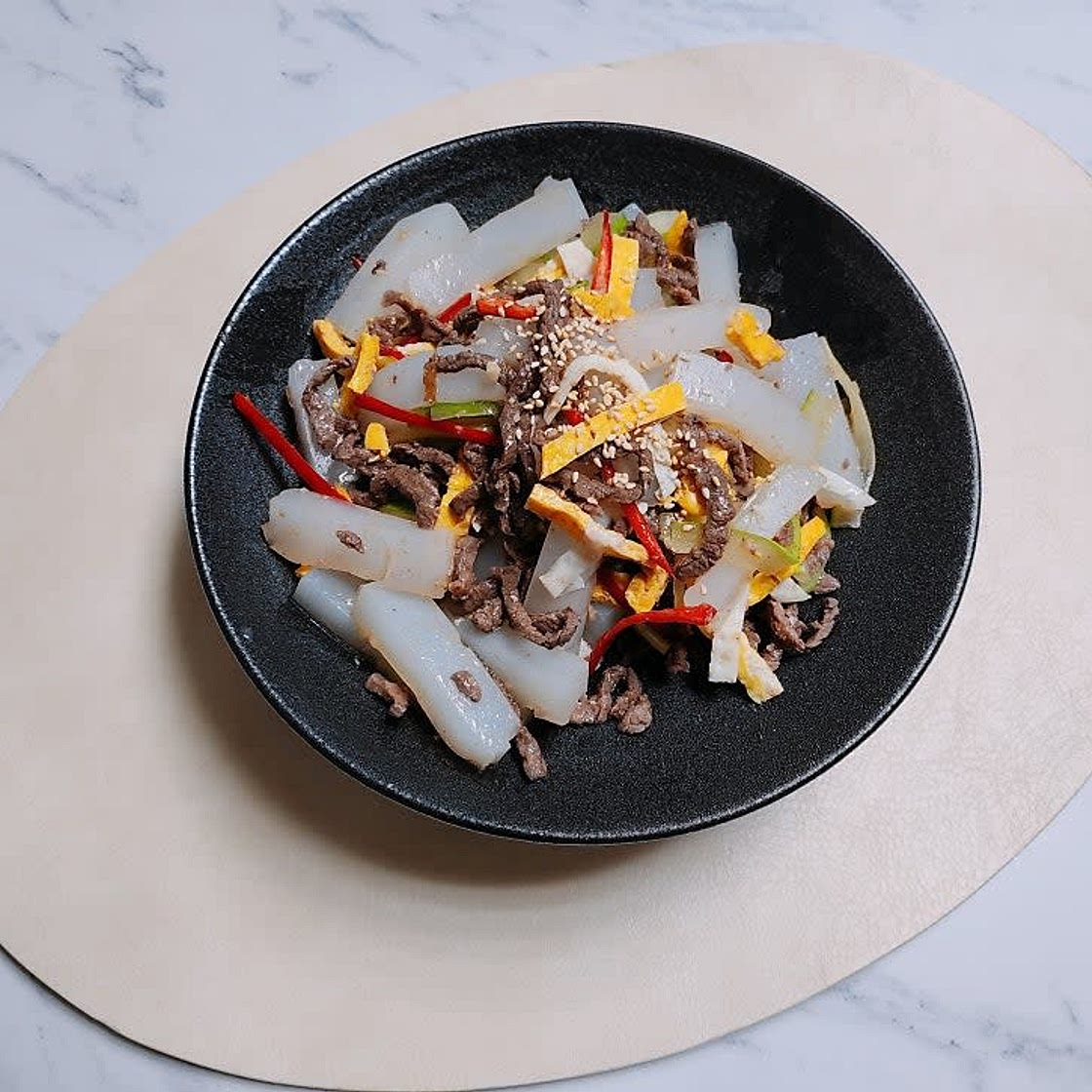 청포묵 무침 탕평채
